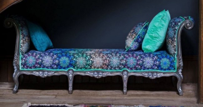 Upholster an antique sofa