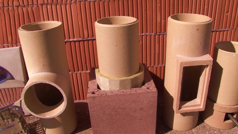 Chimney for central heating