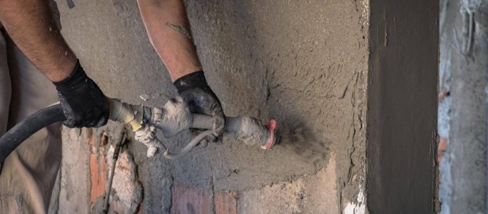 Repair of cracks on the wall