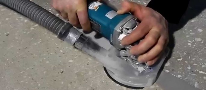 Concrete grinding