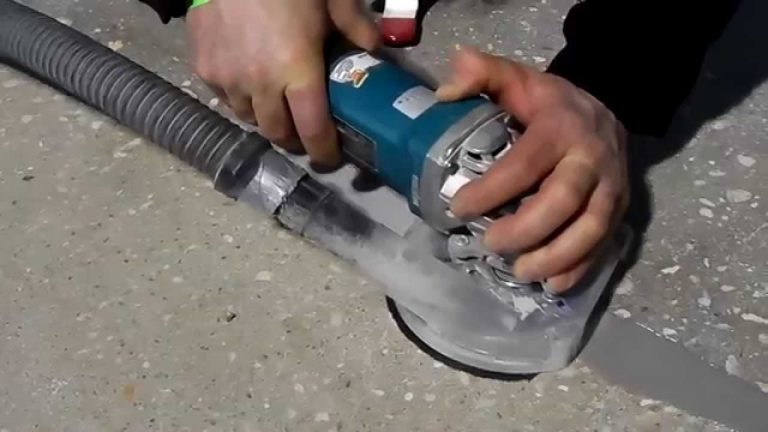 Concrete polishing