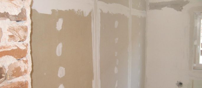 Installation of partition walls