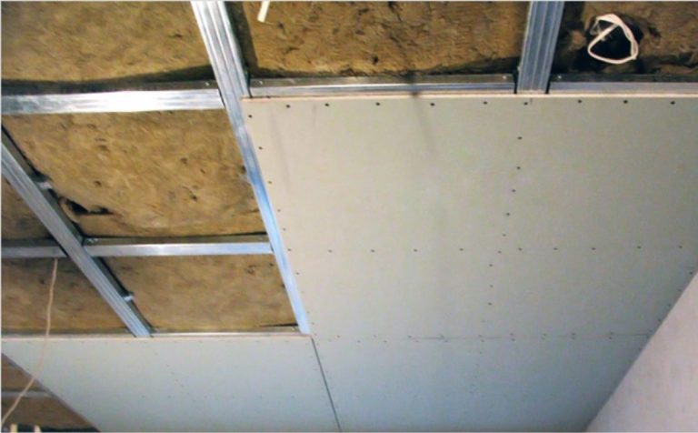 Installation of gypsum boards
