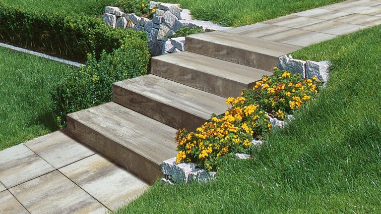 Making garden stairs