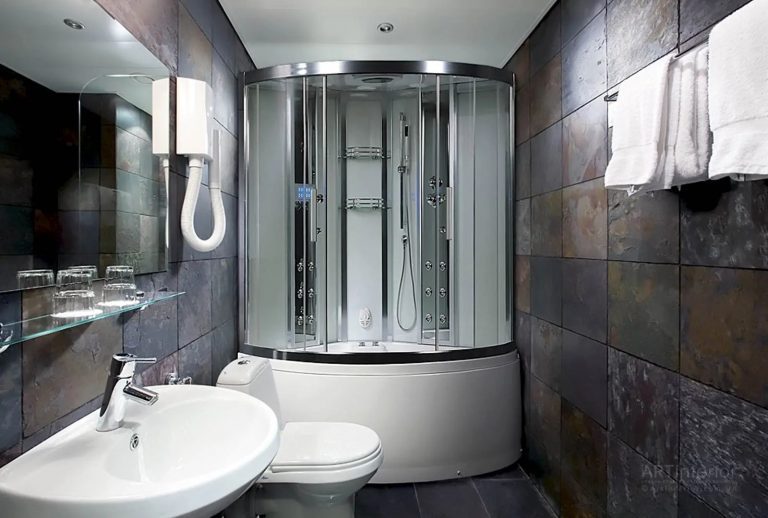 Hydromassage shower cabin