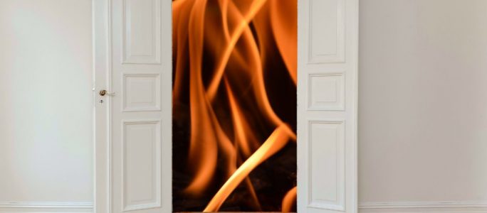 Installation of fire doors