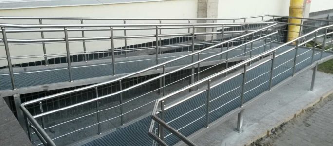 Ramp for disabled people