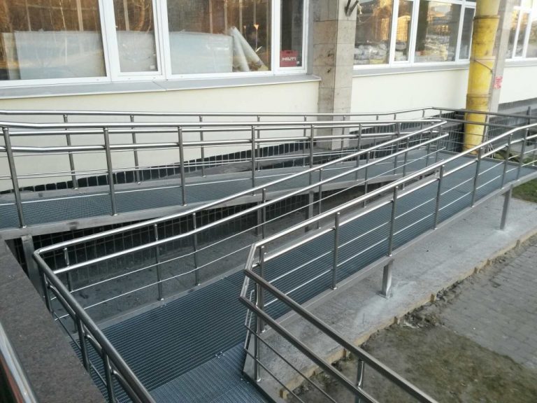 Ramp for disabled people
