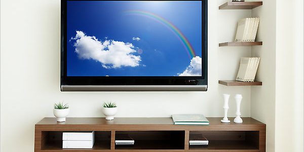 Mounting the TV on the wall
