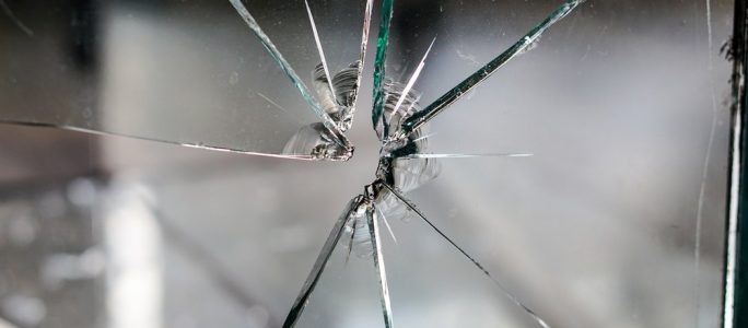 Replacement of broken glass