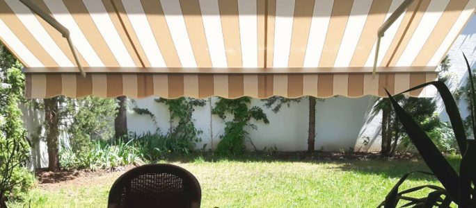 Restoration of the awning