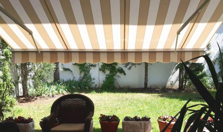 Restoration of the awning