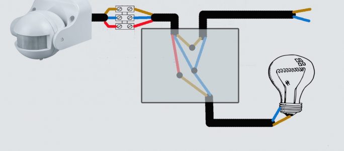 Installation of motion detectors